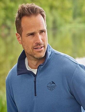 Set van 3 microfleece sweaters Expedition - ATLAS FOR MEN