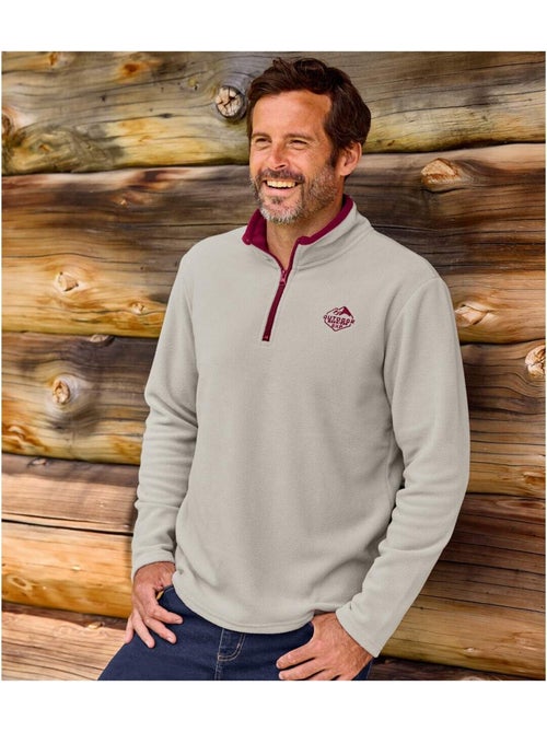 Set van 3 microfleece truien met rits - ATLAS FOR MEN - Kiabi Set van 3 microfleece truien met rits - ATLAS FOR MEN - Kiabi