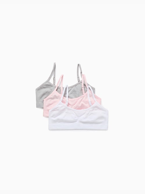 Set van 3 microvezel bh's - Kiabi