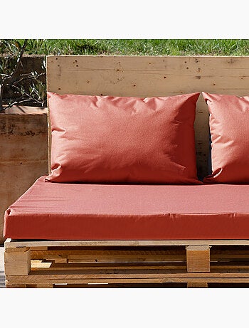 Set van 3 minorque waterproof outdoor palletkussens met afneembare hoezen