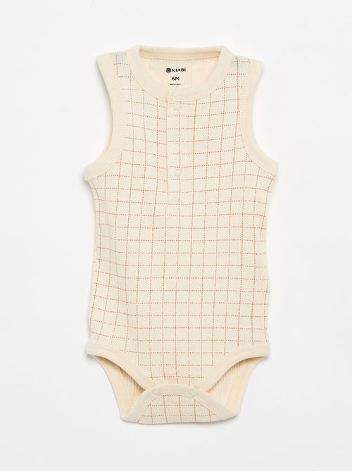 Set van 3 mouwloze bodies - Kiabi