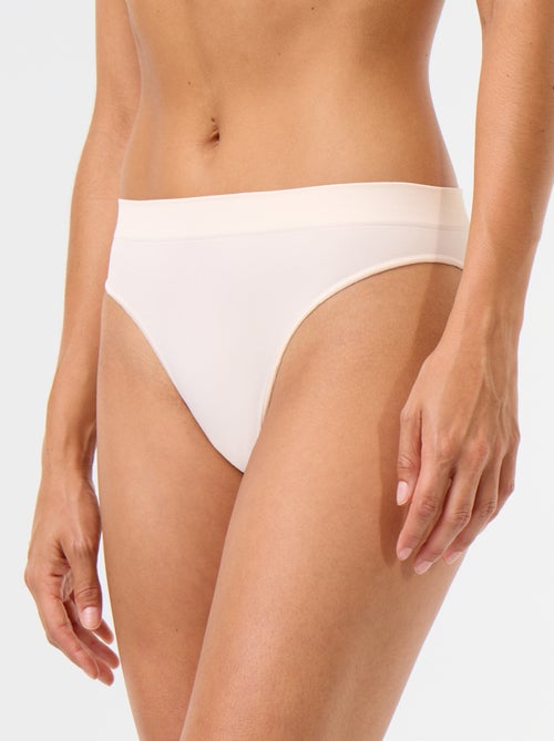 Set van 3 naadloze slips - Kiabi