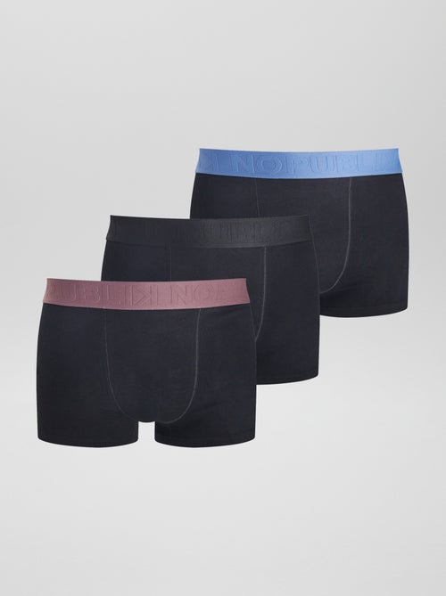 Set van 3 'No Publik'-boxershorts - Kiabi