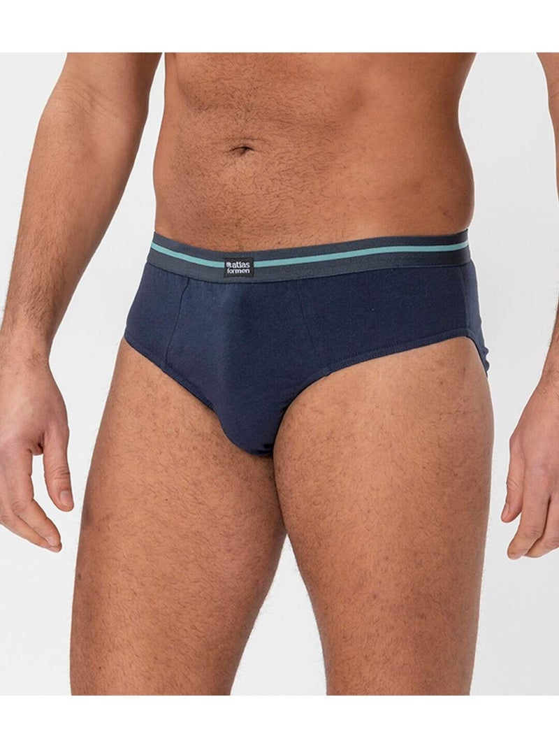 Set van 3 onderbroeken Atlas For Men®  - ATLAS FOR MEN Turkoois - Kiabi