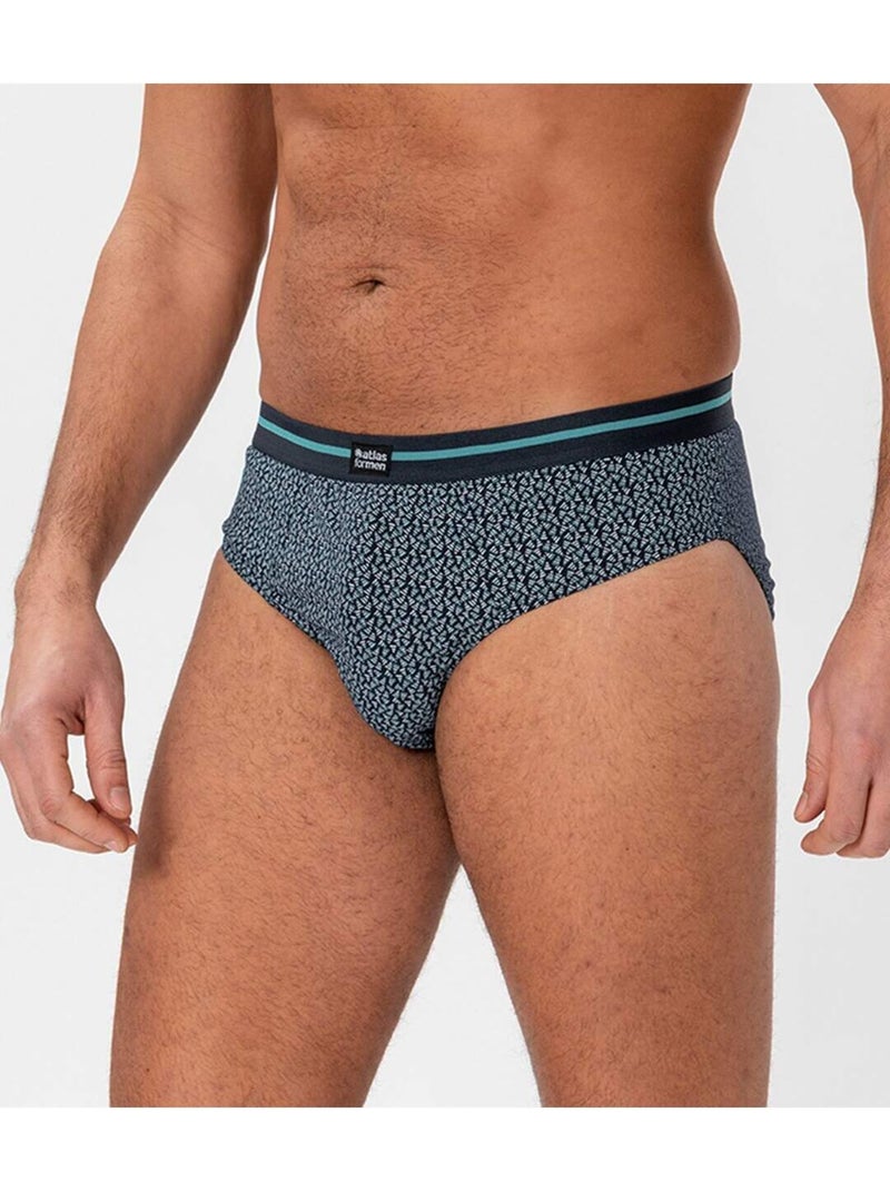 Set van 3 onderbroeken Atlas For Men®  - ATLAS FOR MEN Turkoois - Kiabi