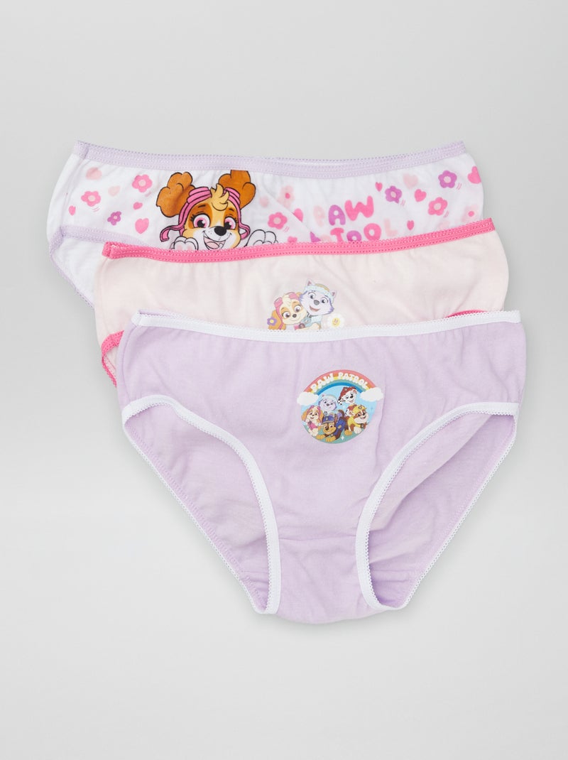 Set van 3 onderbroekjes 'PAW Patrol' ROSE - Kiabi