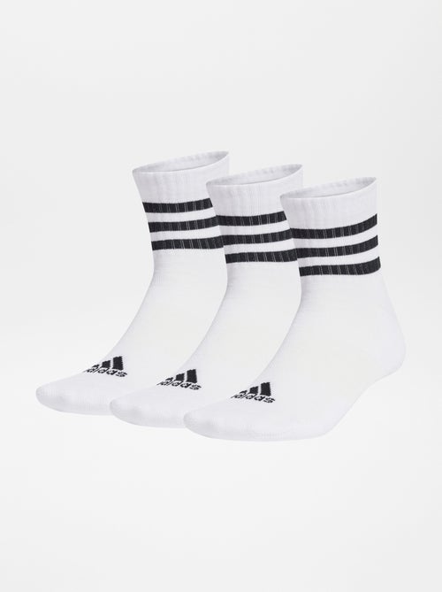 Set van 3 paar halfhoge sokken 'adidas' - Kiabi