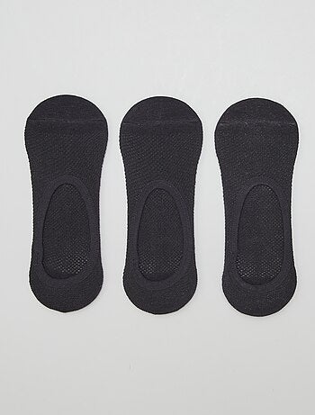 Set van 3 paar onzichtbare sokken