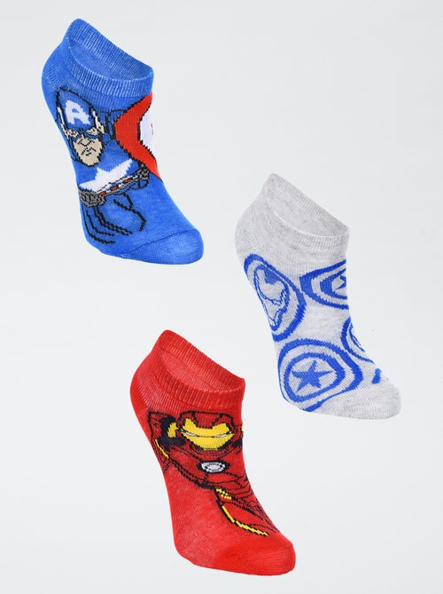 Set van 3 paar sokken 'Avengers' 'Marvel' - Kiabi