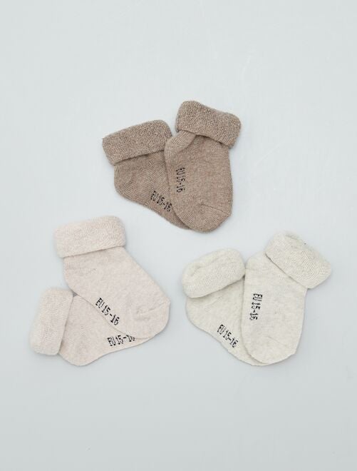Set van 3 paar sokken - Kiabi