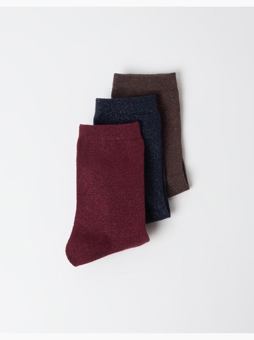 Set van 3 paar sokken, mo fashion - Kiabi