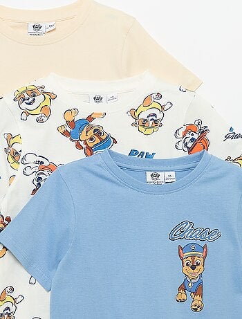 Set van 3 'Paw Patrol' T-shirts met korte mouwen