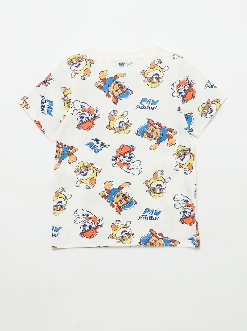 Set van 3 'Paw Patrol' T-shirts met korte mouwen Blauw - Kiabi
