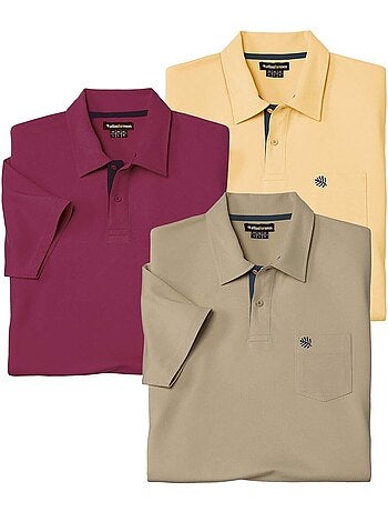 Set van 3 polo's summertime - atlas for men