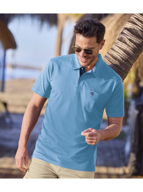 Set van 3 polo’s van katoenen jersey - atlas for men - Kiabi Set van 3 polo’s van katoenen jersey - atlas for men - Kiabi