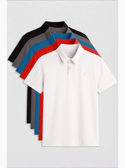 Set van 3 poloshirts katoenmix tommy - Kiabi