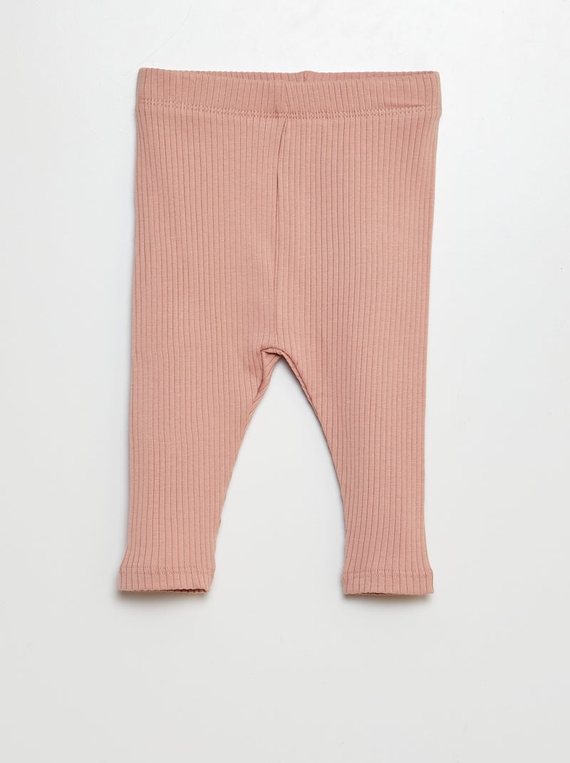 Set van 3 rib leggings ROSE - Kiabi