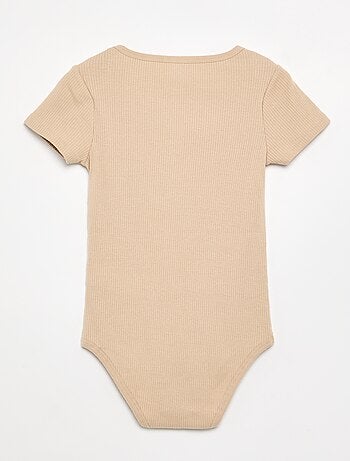 Set van 3 ribstoffen bodies - gemakkelijk aan te trekken collectie
