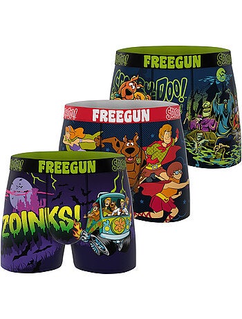 Set van 3 scooby-doo boxershorts voor heren