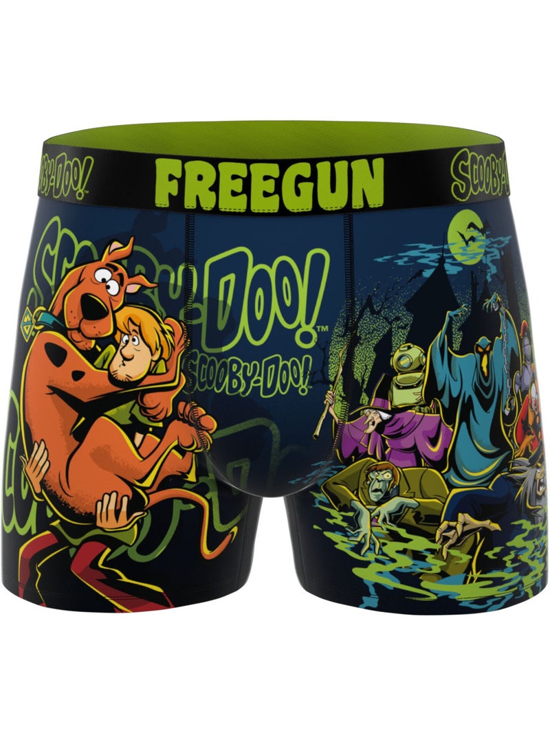 Set van 3 scooby-doo junior boxershorts Groen - Kiabi