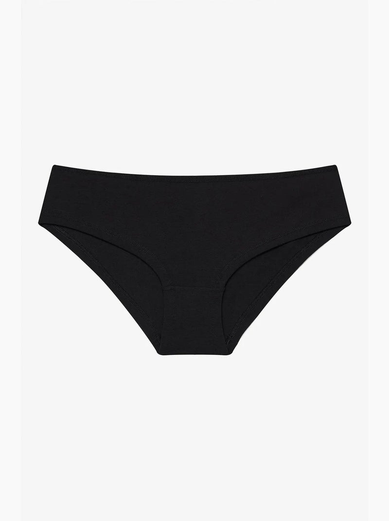 Set van 3 shorty van katoen penti Zwart Wit - Kiabi