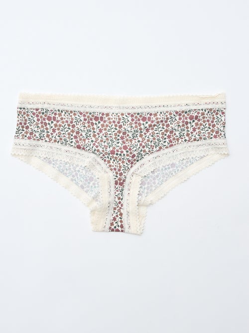 Set van 3 shorty's van microvezel met print - Kiabi