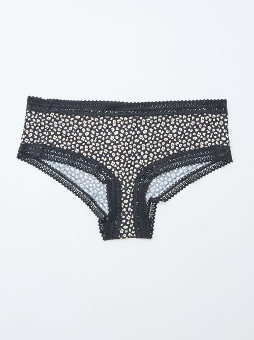 Set van 3 shorty's van microvezel met print - Kiabi