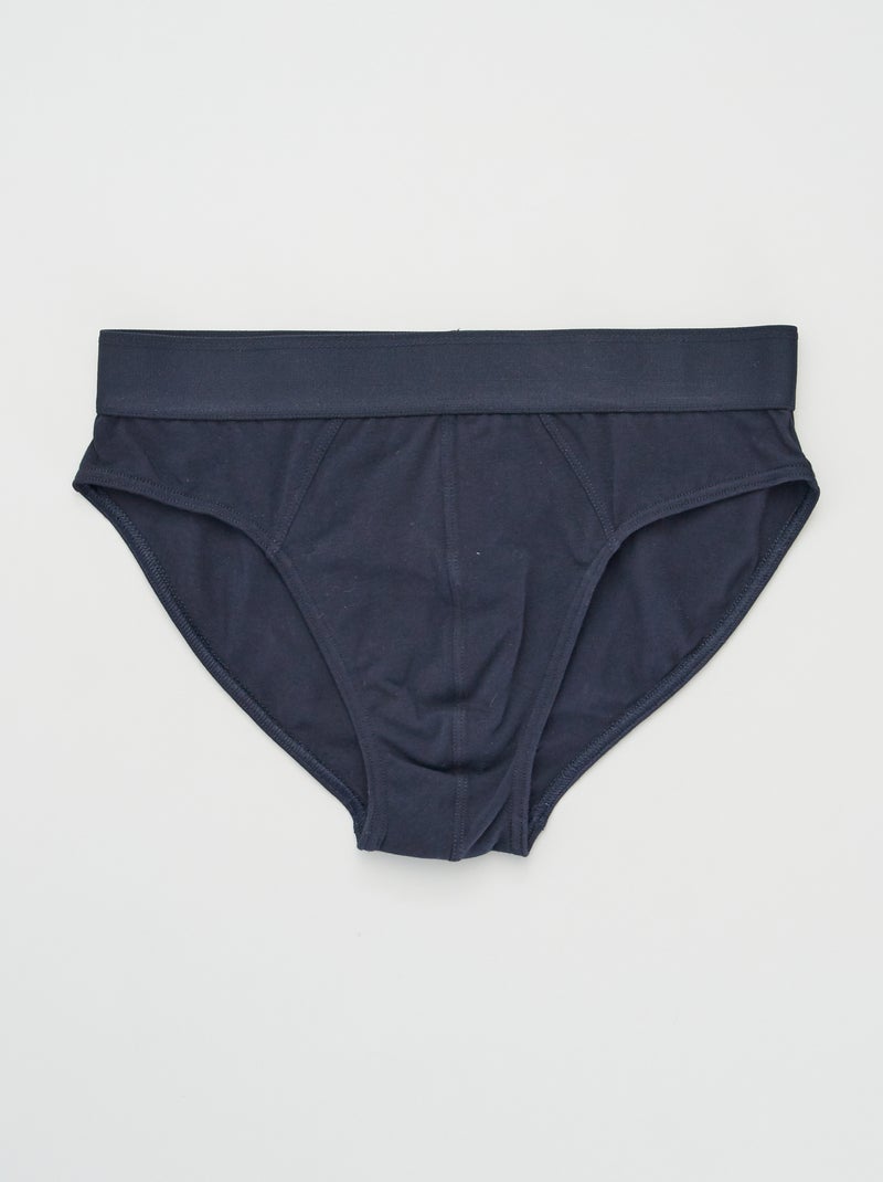 Set van 3 slips BLAUW - Kiabi