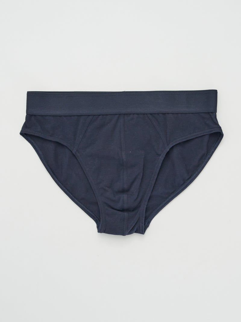 Set van 3 slips BLAUW - Kiabi