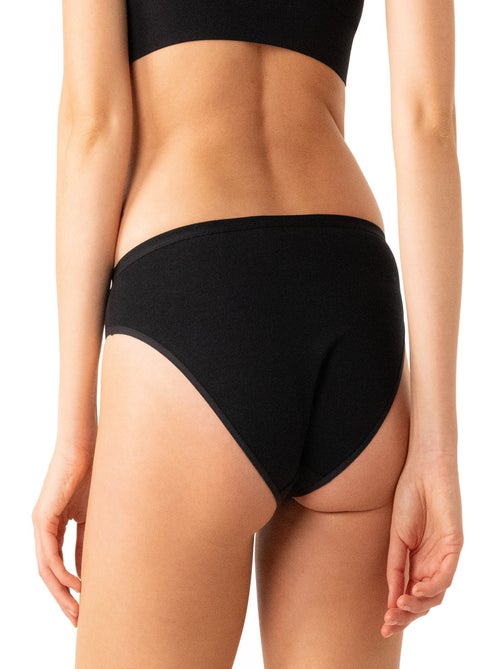 Set van 3 slips dames ecopack basic athena - Kiabi