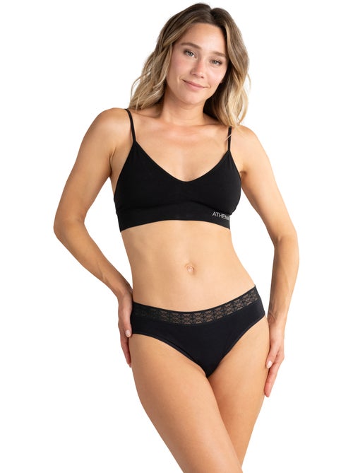 Set van 3 slips dames trio dentelle athena - Kiabi