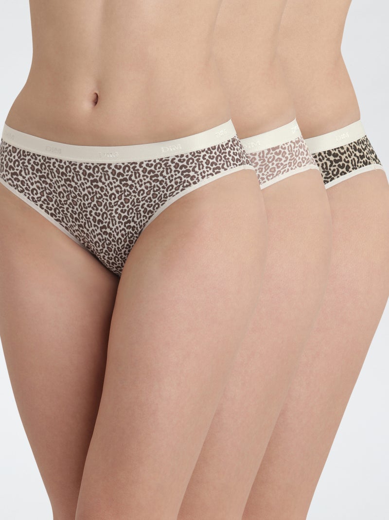 Set van 3 slips 'Les Pockets' van DIM Bruin - Kiabi