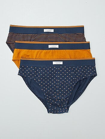 Set van 3 slips met print