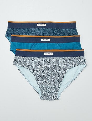 Set van 3 slips met print