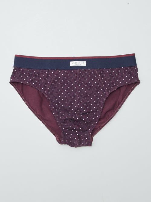 Set van 3 slips met print - Kiabi