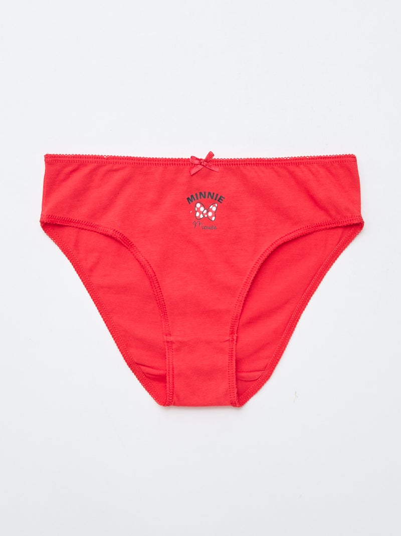 Set van 3 slips 'Mickey and friends' Rood - Kiabi