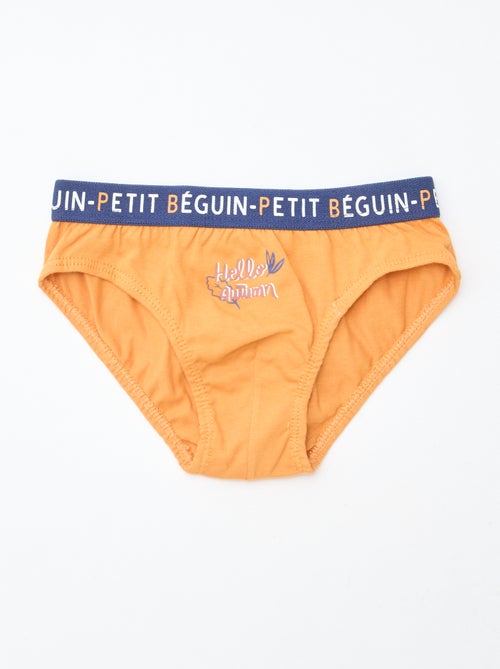 Set van 3 slips 'Petit Béguin' - Kiabi
