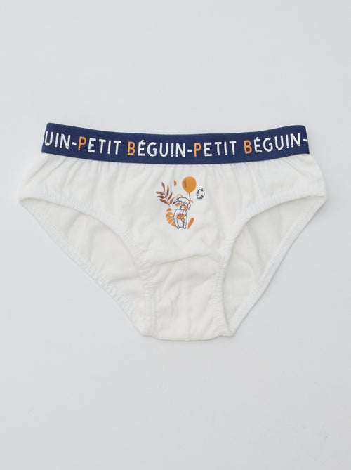 Set van 3 slips 'Petit Béguin' - Kiabi