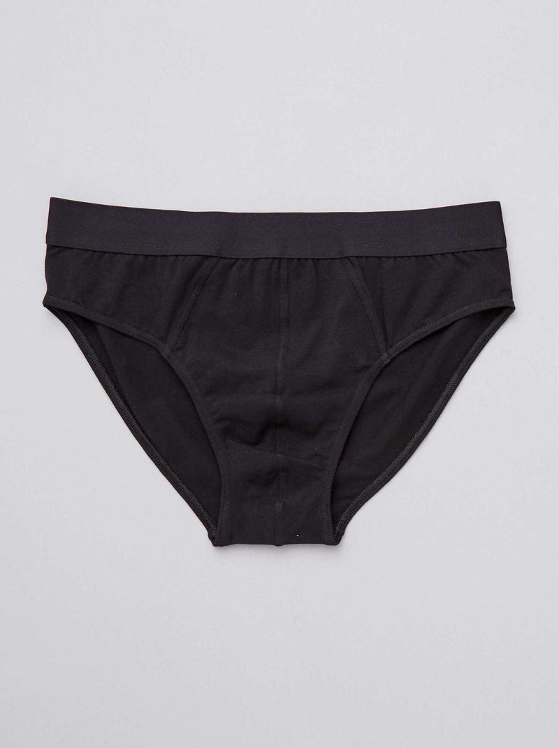 Set van 3 slips ZWART - Kiabi