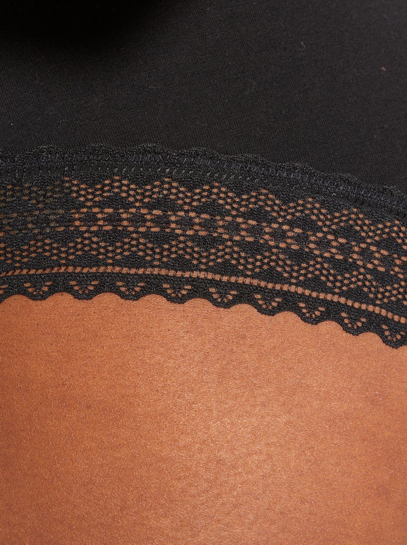 Set van 3 slips ZWART - Kiabi