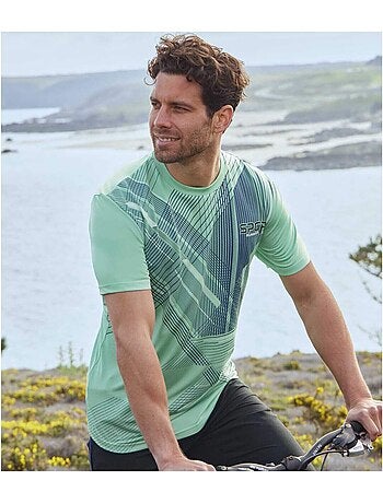 Set van 3 sportieve T-shirts met grafische print - ATLAS FOR MEN