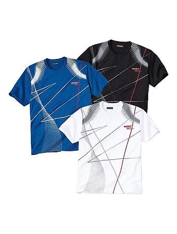 Set van 3 Sport Tech T-shirts - ATLAS FOR MEN