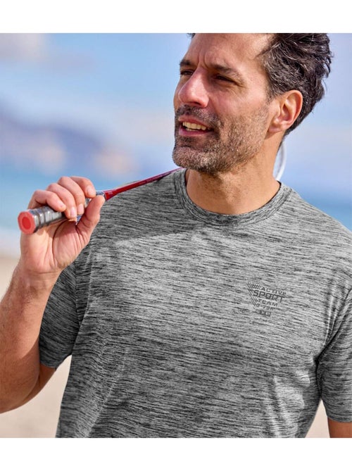 Set van 3 sportieve gemêleerde t-shirts - atlas for men - Kiabi Set van 3 sportieve gemêleerde t-shirts - atlas for men - Kiabi