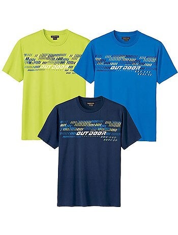Set van 3 sportieve T-shirts - ATLAS FOR MEN