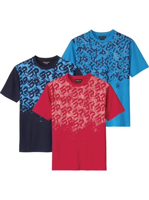 Set van 3 sportieve T-shirts - ATLAS FOR MEN - Kiabi