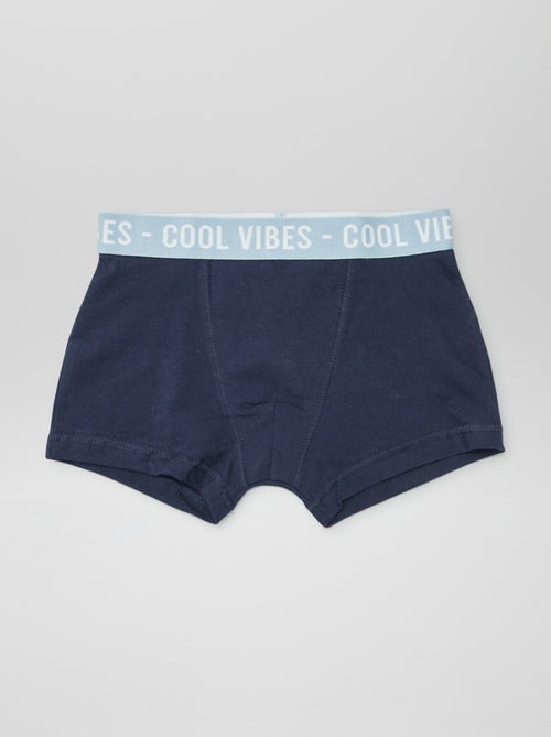 Set van 3 stretch boxers - Kiabi