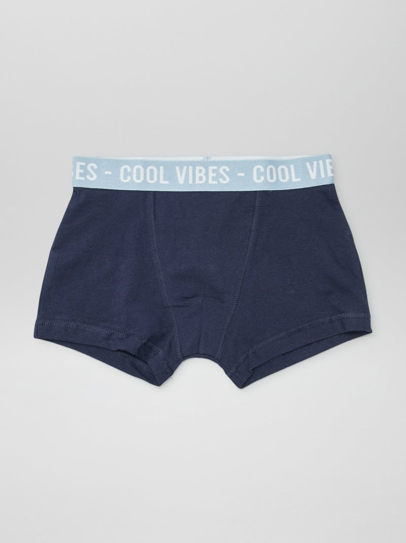 Set van 3 stretch boxers WIT - Kiabi