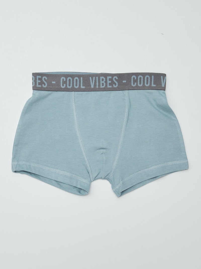 Set van 3 stretch boxershorts BRUIN - Kiabi