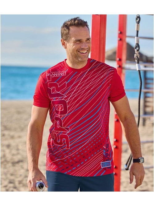 Set van 3 T-shirts Active Summer - ATLAS FOR MEN - Kiabi