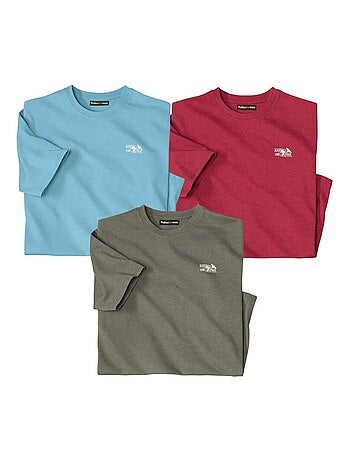Set van 3 T-shirts Atlas® - ATLAS FOR MEN